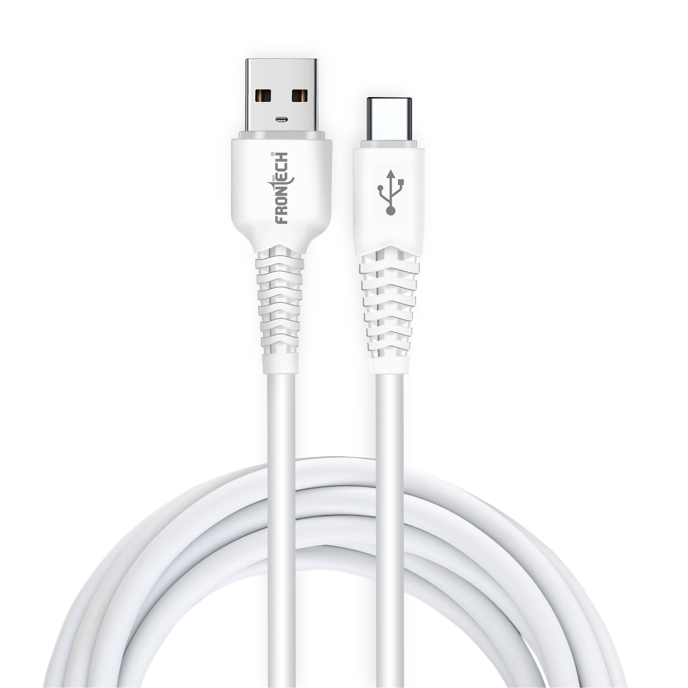 Frontech Super Fast 30W USB to Type-C Charging & Data Cable | 1.0 Meter | Durable | Bend-Resistant (FT-1046) Frontech Super Fast 30W USB to Type-C Charging & Data Cable | 1.0 Meter | Durable | Bend-Resistant (FT-1046)